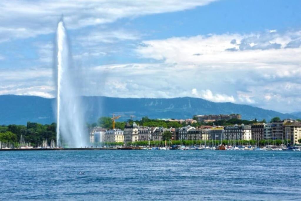 Modern'Blue - Gare Annemasse A 3Min-Geneve Acces Direct Apartment ภายนอก รูปภาพ