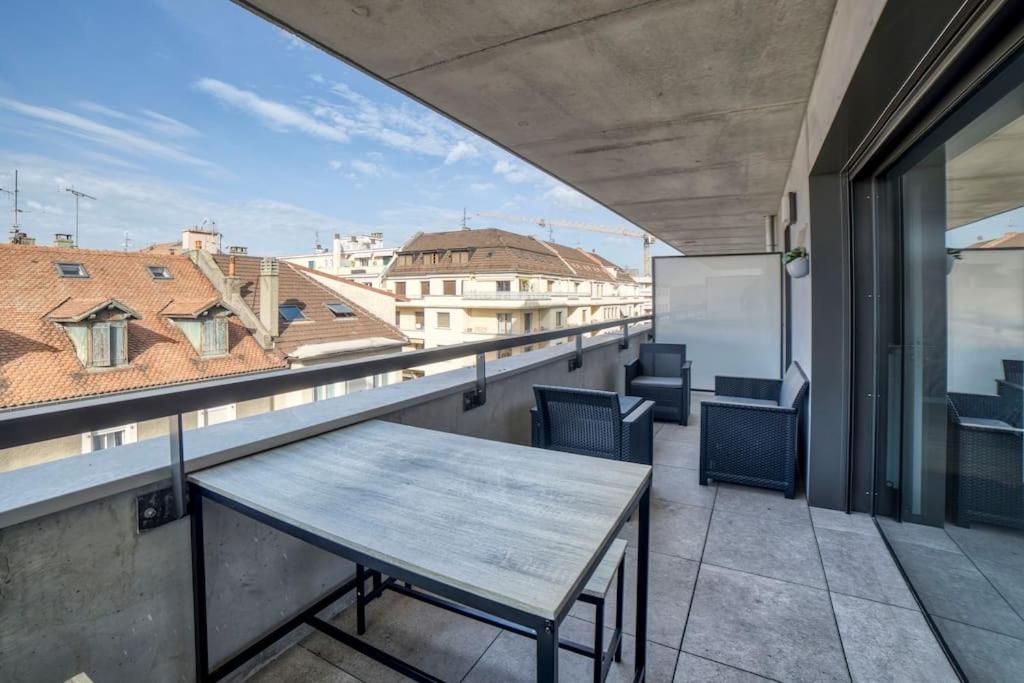 Modern'Blue - Gare Annemasse A 3Min-Geneve Acces Direct Apartment ภายนอก รูปภาพ