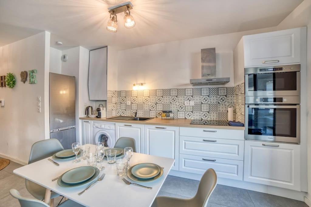 Modern'Blue - Gare Annemasse A 3Min-Geneve Acces Direct Apartment ภายนอก รูปภาพ